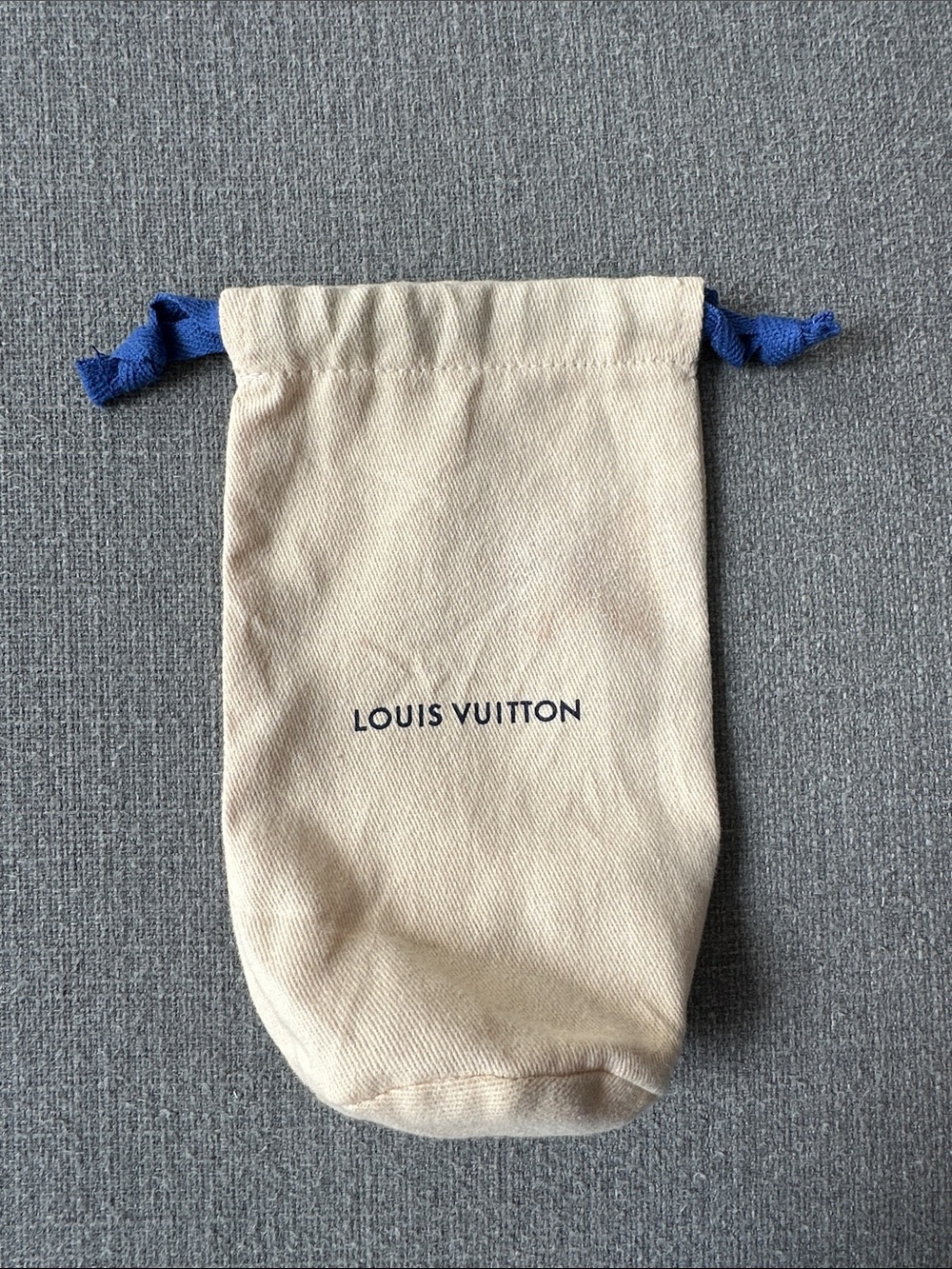Louis Vuitton Beige Drawstring Dust Bag
